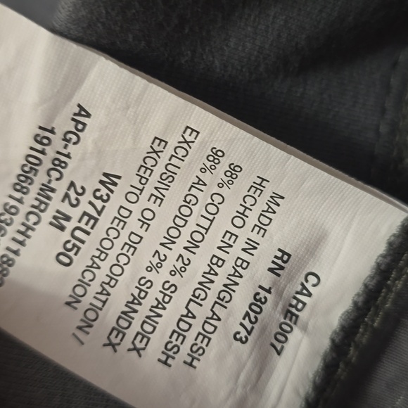 Riders by Lee Gray Midrise Shorts Size 22 - Picture 7 of 7